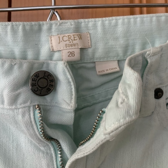 J. Crew mint toothpick skinny jeans - Picture 3 of 6
